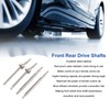 Front Rear Drive Shafts Replacement for Traxxas 1/18 RC Car