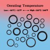 ZDBB 1280 Pieces 24 Size Rubber O-Ring Assortment Kit with