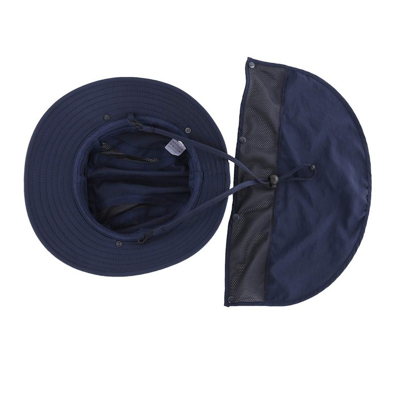 Connectile Kids Summer UPF 50+ Flap Cap, Quick Drying, Wide