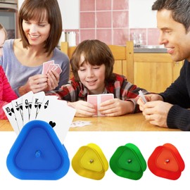 Mrchen Children's Card Holder, Set of 4 Playing Card Holders, Playing Cards Holder, Children's Card Holder, Suitable for Children, Adults, Seniors