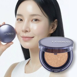 LINDSAY Melasma tone-up cushion, sun cushion with good coverage of freckles, zero darkening, radiant, dewy skin / 기미 톤업 쿠션 기미 팩트 커버력 좋은 선 쿠션 다크닝 제로 광채 물광 피부