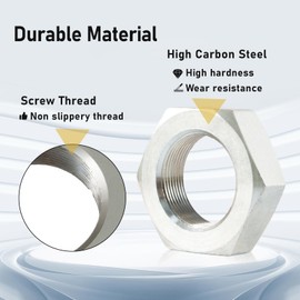 KPALAG 2Pcs Rear Axle Nuts fit for Banshee 350cc Blaster 200cc 1988-2006，Breeze 1989-2004，Grizzly 125 2004-2013 Replace#：90170-33011