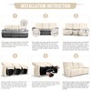 TAOCOCO Recliner Sofa Covers 8-Pieces Stretch Large Couch Covers for