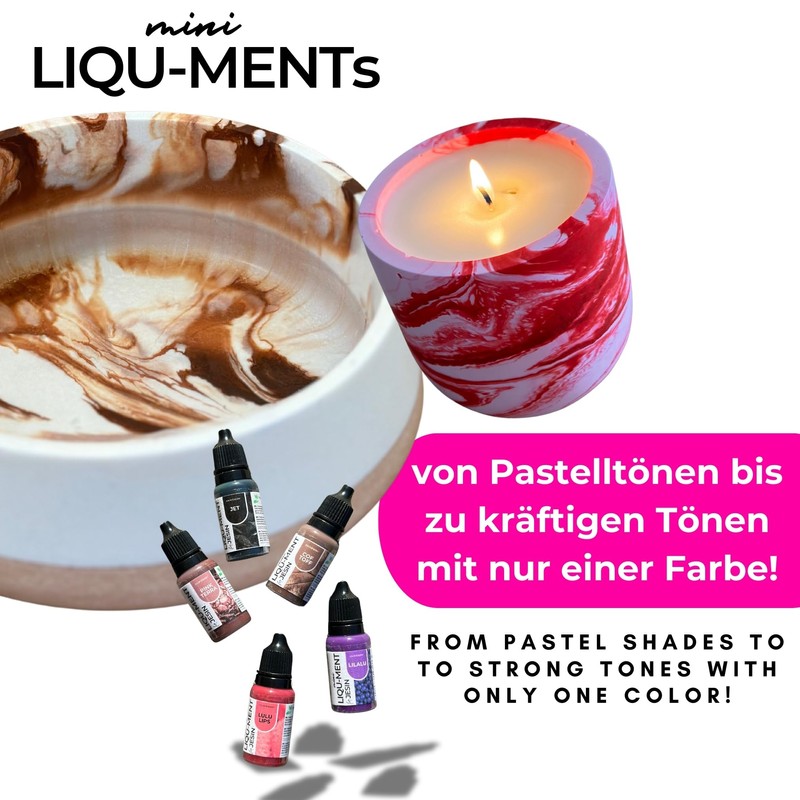 COLORBERRY Mini Liqu-Ments Set (5 x 10 ml) - Natural