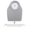 Thinner by Conair Bathroom Scale for Body Weight, Extra-Large Analog