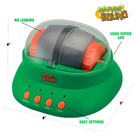 Nature Bound Starter Rock Tumbler Kit for Kids– Includes Rough Gemstones, Polishing Grits, Jewelry Fastenings, and Instructions – Great STEM Science Kit for The Future Geologist, Boys & Girls Ages 8+