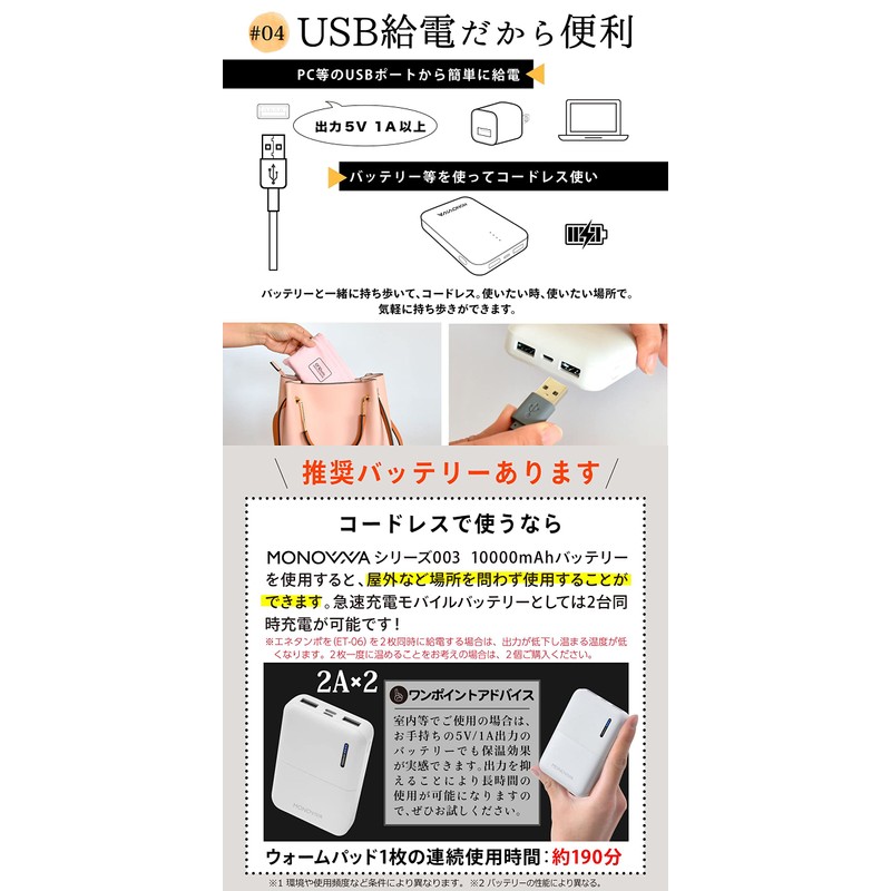 Enetampo Hot Mat, USB Mini, For One Person, 15.0 x