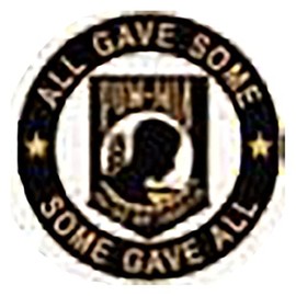 Pack of 3 POW MIA All Gave Some Round Bike Motorcycle Hat Cap Lapel Pin HP6029