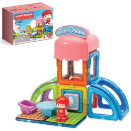 Magformers Town Ice Cream Shop Set