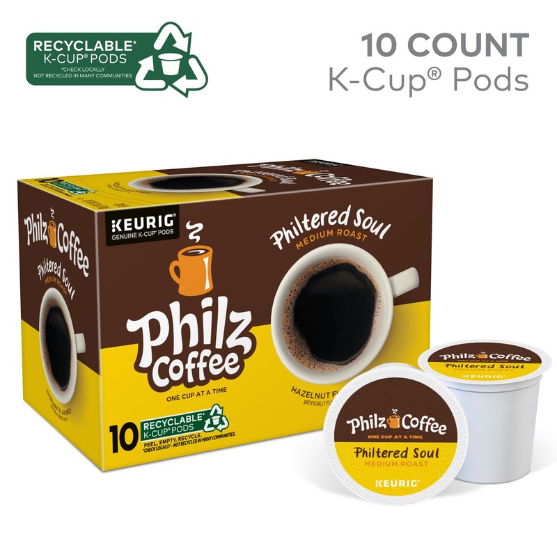 Philz Coffee K-Cup® Pod Coffee, Single Serve Keurig® K-Cup® Pods,