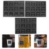 Hemoton Waterproof Syrup Labels 36-Pack Removable Coffee Syrup Bottle Stickers