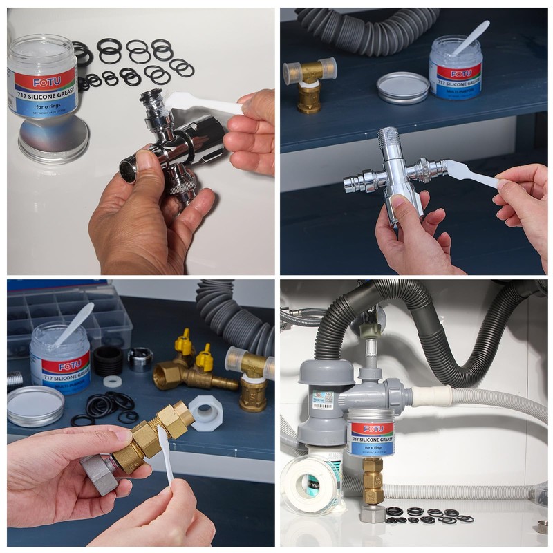 FOTU 711 Silicone Grease: General-Purpose Dielectric Paste & Waterproof High-Temperature