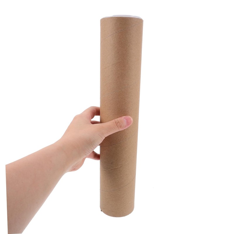 Operitacx Paper Tube Blank Paper Tube for DIY Arts for