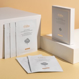 Dalba 화이트 트러플 너리싱 트리트먼트 마스크 1BOX(5개입) / 25ml 가득 영양보습 스킨핏 마스크 White Truffle Nourishing Treatment Mask 1 Box (5 Sheets) / 25ml Rich Nourishing & Moisturizing Skin-Fit Mask