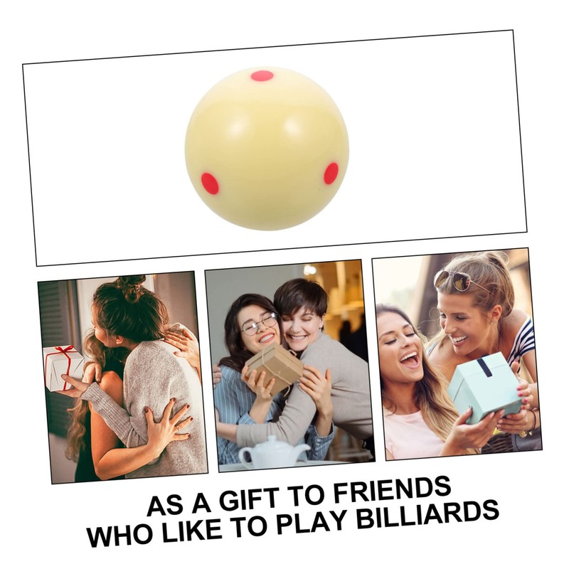 GRIRIW Billiard Training Cue Ball Precision Resin Replacement Ball for