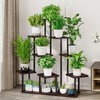 Plant Stand 5/6/7/9 Tier Indoor Metal Flower Shelf for Multiple