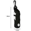 Orimake Golf Ball Case for 3 Pieces, Carabiner Included, Plain,