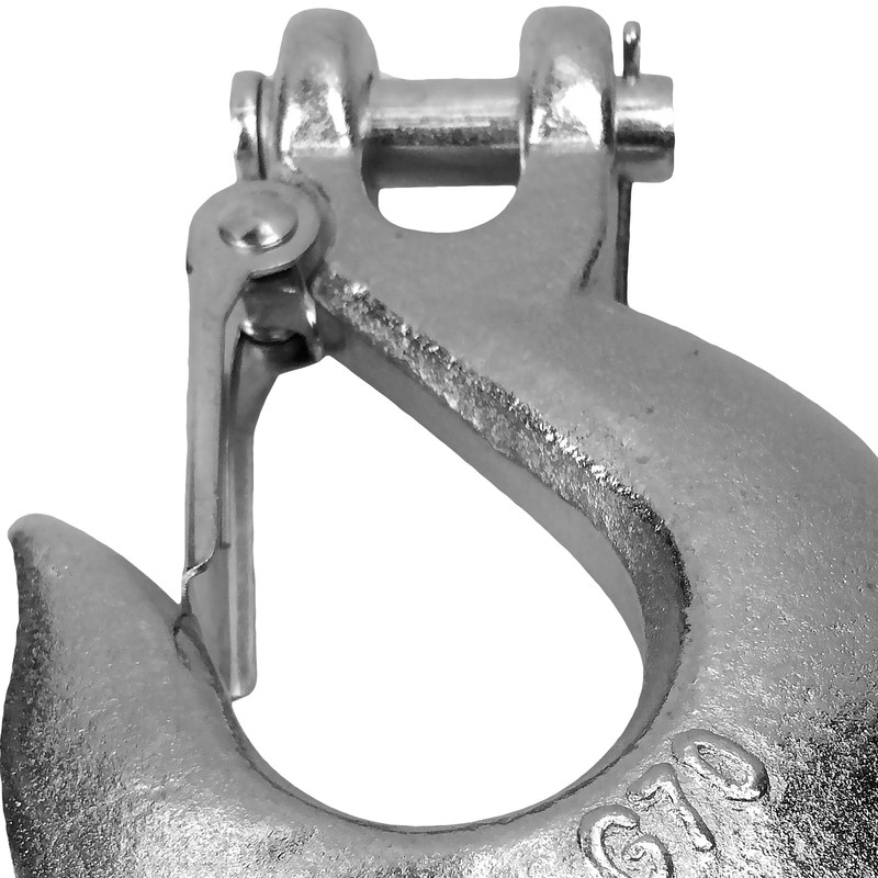 Winchmax Winch Hook. 3/8 Inch Grade 70 Drop Forged Clevis