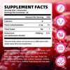2 Pack Potassium Citrate Gummies 1000mg, Potassium Supplement for Adults