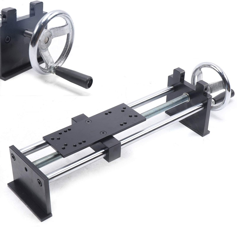 Manual Horizontal Force Gauge Test Stand Push-Pull Force Meter HLA