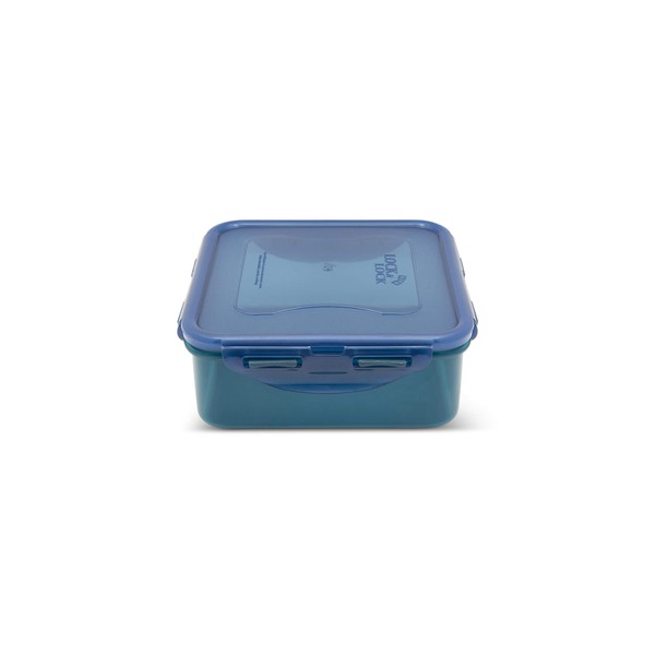 LocknLock Eco Food Containers with Lids - Square 870ml (15.5 x 15.5 x 6cm), Airtight, Watertight, BPA Free & Dishwasher Safe