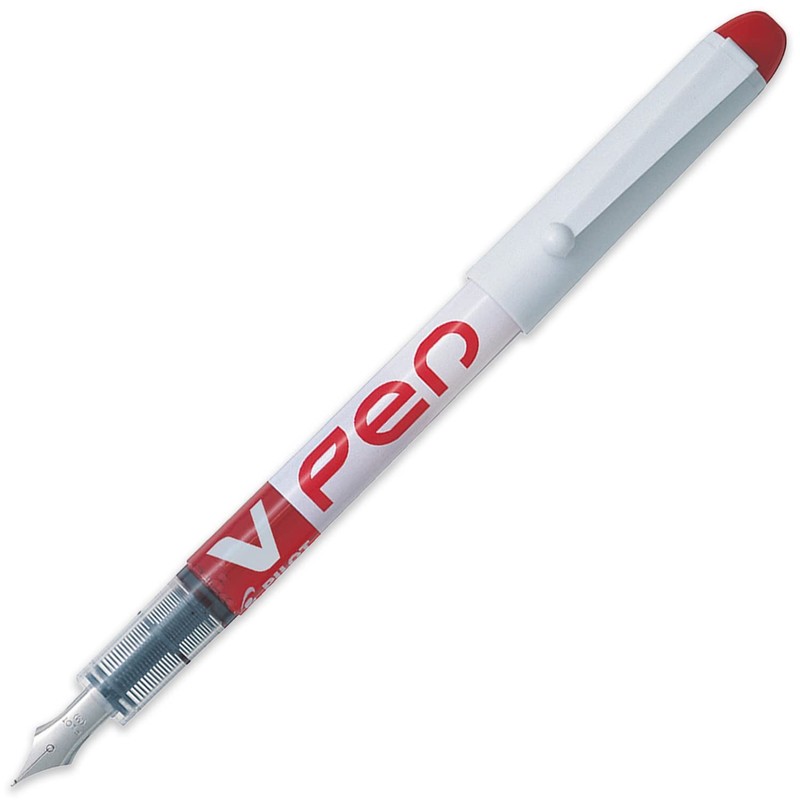 PILOT V PEN - Erasable Disposable Fountain Pen - 0.6mm