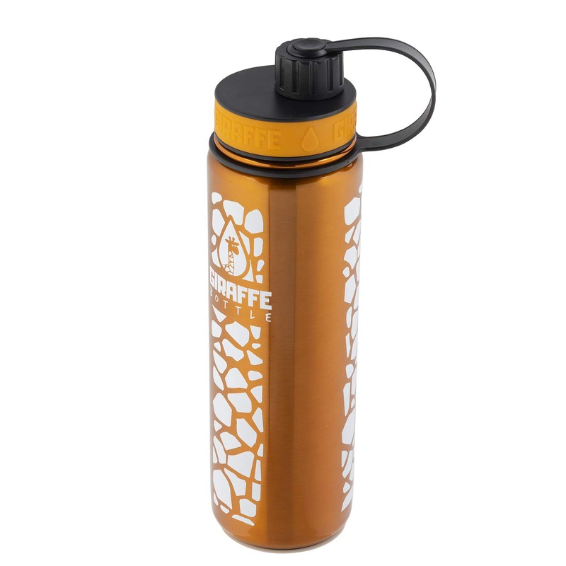 Giraffe Bottle 24oz Stainless Steel Drinking Bottle with Insulated and
