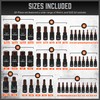 HORDSY 66-Piece Allen & Torx Bit Socket Set - S2