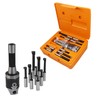 Kimllier 2 Inch Boring Head R8 Shank 9Pcs 1/2 Inch