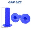 JIAYAN 7/8" Motorcycle Visual Twist Throttle Grip Kit with Transparent