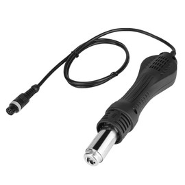 Soldering Handle, Replacement Hot Air Gun Handpiece Handle Replacement Accessories for 858 858D 8858 8586 878 Bga Rework Solder Station Repair
