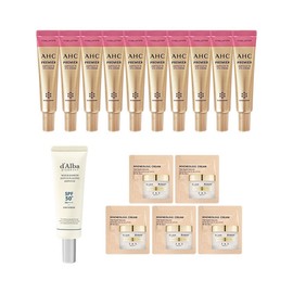 AHC Eye Cream Season 12 12ml x 10 + Dalba Water Barrier Sun Ampoule 50ml + 5 Samples / AHC 아이크림 시즌12 12ml x10 + 달바 워터베리어 선앰플 50ml + 샘플5매