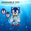 Peluches Sonic 30cm Alto Cumpleaños Navidad Regalo+2 Ballons