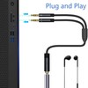 Generic 3.5mm Headset Adapter Splitter Jack Cable Separate Audio and