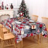 Christmas Table Cloth, Christmas Table Decorations Christmas Tablecloth Table Cover