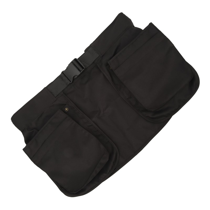 Apron Waist Cover with Plastic Buckle Multiple Pockets Server Aprons