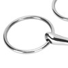 O Ring Horse Bits Flexible Linking Polished Stainless Steel Horse