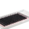 Qeelasee Faux Mink Silk Eyelash Extensions 0.03mm D Curl 13mm