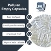 LFA Tablet Presses Empty 00 Capsules - Vegan Pullulan -