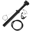 7075 Aluminium Alloy Black Road Bicycle Wire Control Oil Pressure