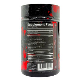 Carnage Bloodlust Pump 80 Cpsulas Oxido Nitrico Nutrifitt                                                                                             