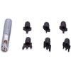 Leather Prong Set Metal Interchangeable Flat Chisel Bit Hole Punch