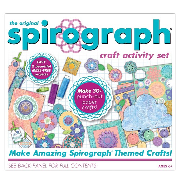 Spirograph — Craft Activity Set — The Classic Way to Make Countless Amazing Designs! — for Ages 6+