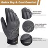 Intra-FIT Extra Grip Racquetball Glove, Quick-Dry Breathable Pickleball Gloves Dark