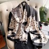 [Yulyu] Scarf, Women's, Large Scarf, Thin Scarf, Sunscreen Shawl, Seaside,