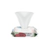 Eco Wave Baby Wipes, 100% Compostable Eco-Friendly Bamboo Wipes, Unscented,