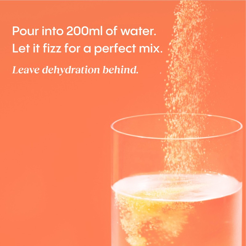 Hydralyte All Natural Electrolyte Powder, Orange, 12ct , 72.0 g