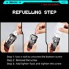 Smart Kerosene Lighter 4-Ignition Methods, Voice Activated Soft Flame Lighter,