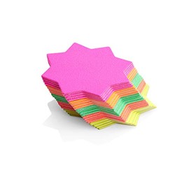 Premier Stationery H2752042 Premier Depot 4-Inch Flash Star Card (Pack of 30)