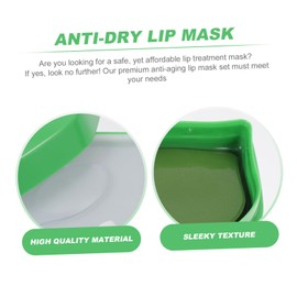 Outanaya 20pcs lip mask moisture plump lip patches Crystal Lip Pads nourish lip protector dried lip patch lip plumper hydrating lip balm Treatment Mask Anti-Aging glycerin moisturizer